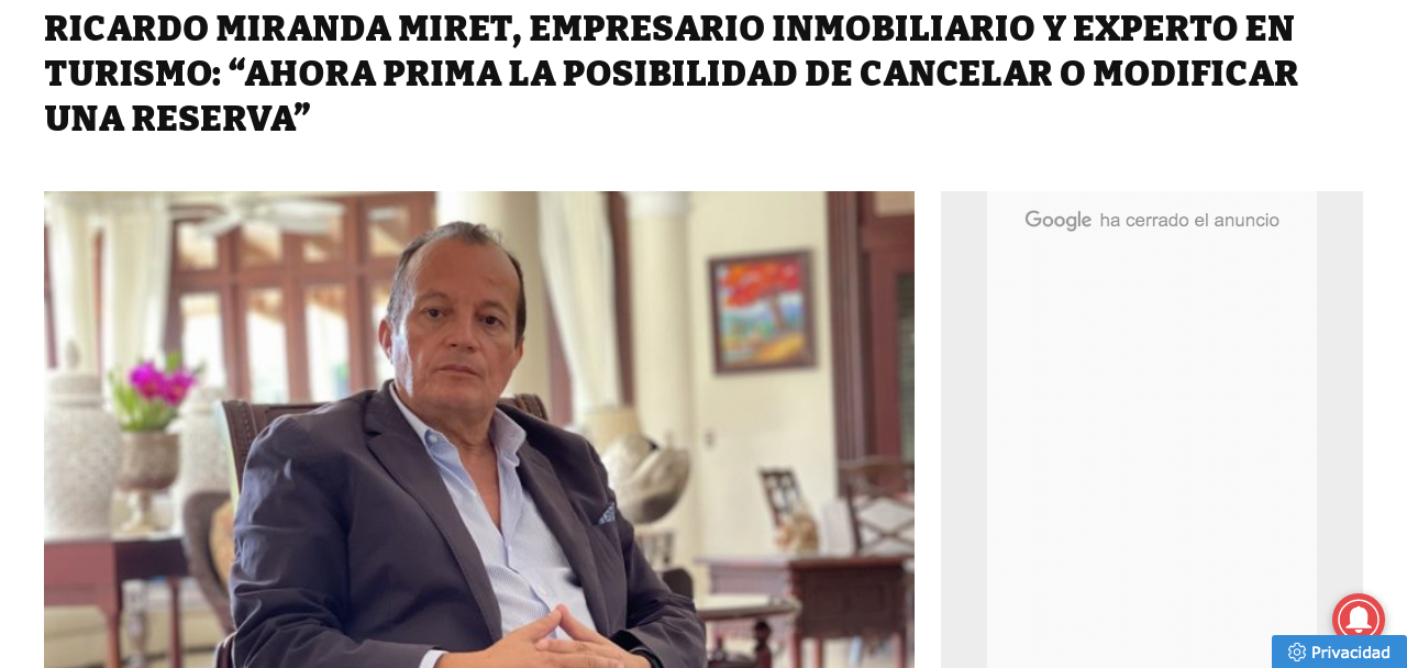 Entrevista a Ricardo Miranda Miret en Qué!